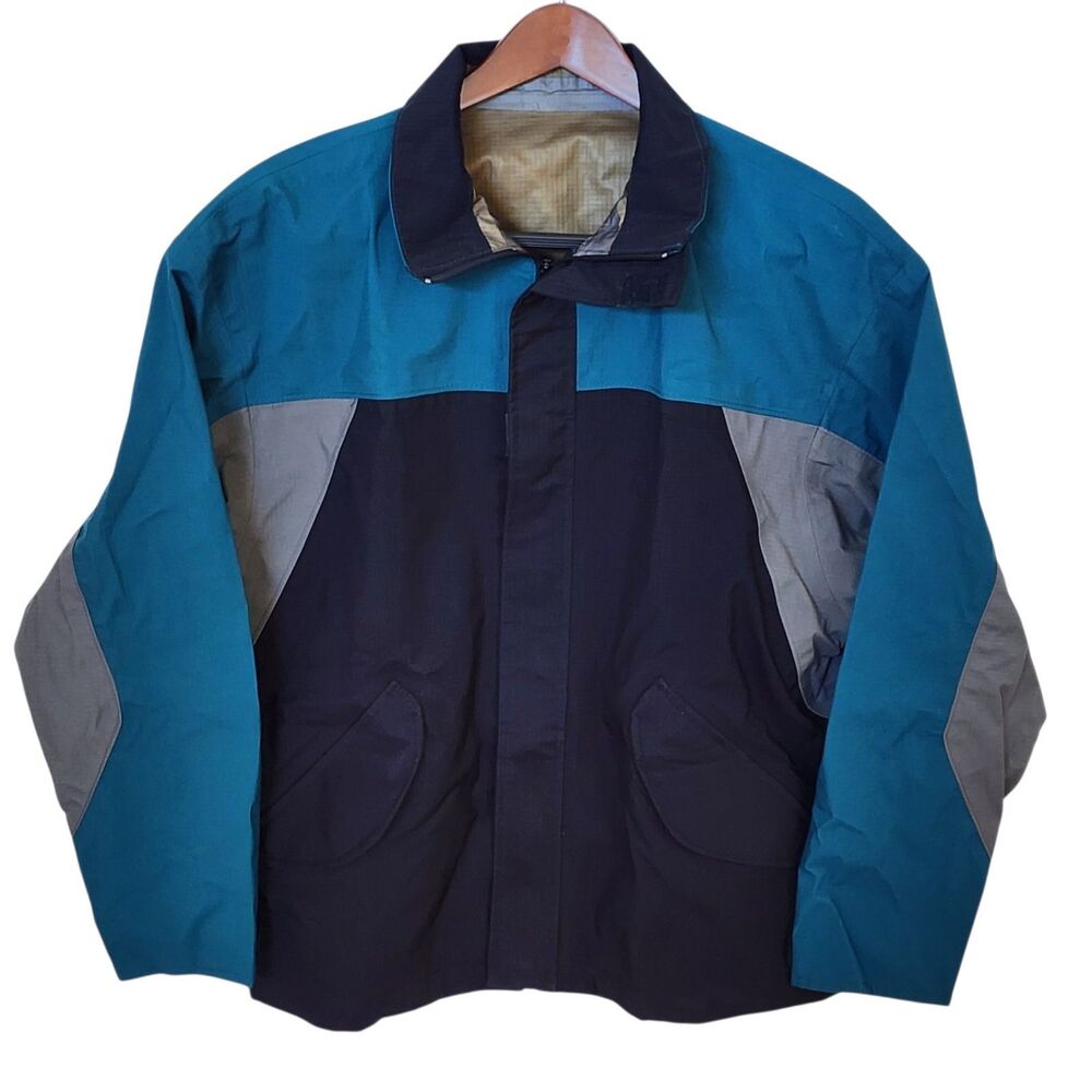 ​Vintage Linksport By Austads Gore-Tex Rain Jacket Mens Large USA Made Nylon